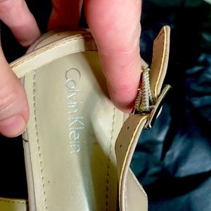 Calvin Klein kitten heels size 7